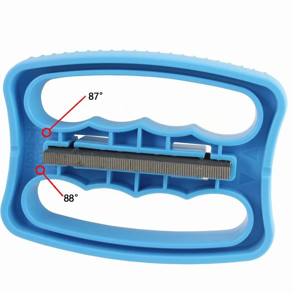 XCMAN Guide de limage latéral pour ski et snowboard, outil de réglage du bord 87-90 degrés avec lime