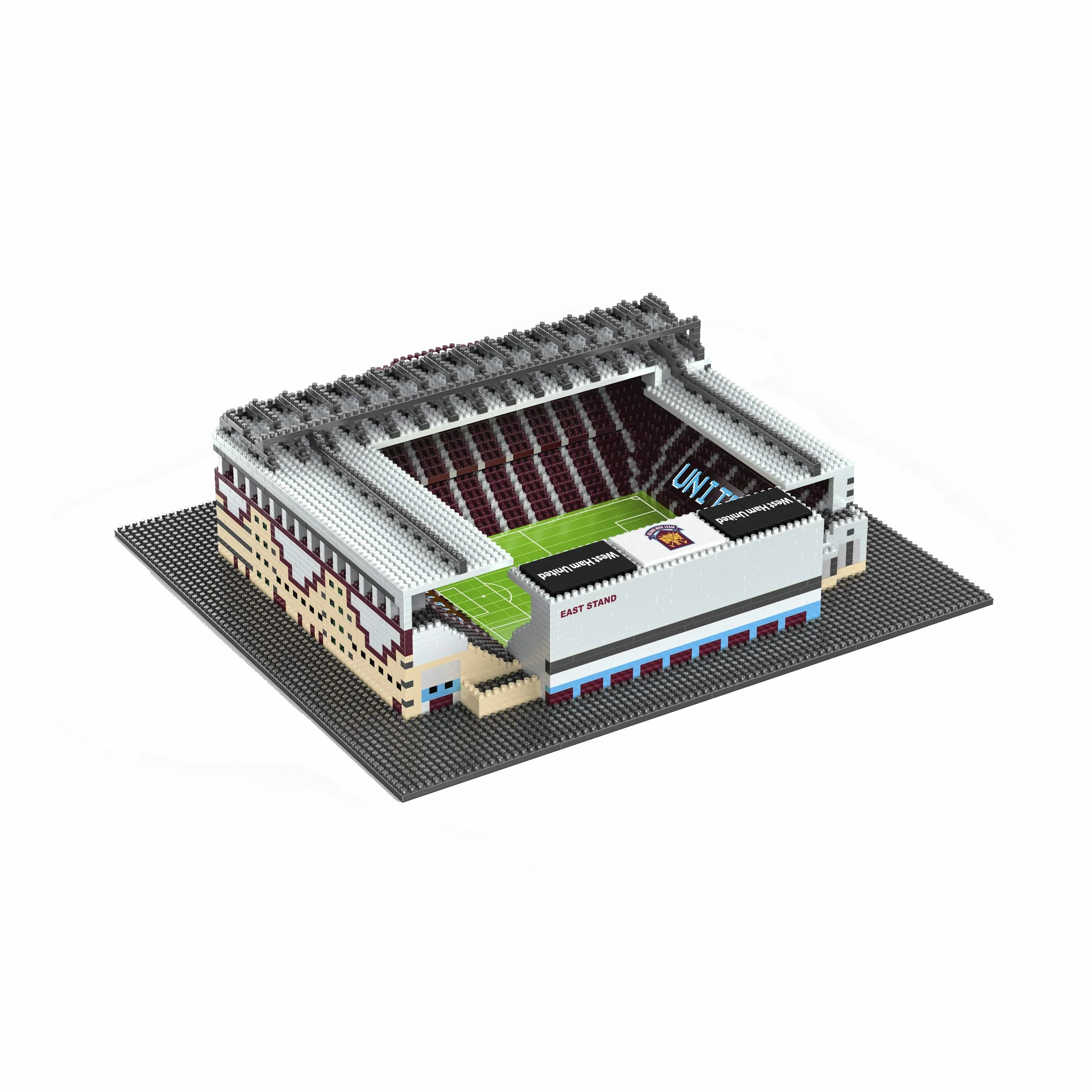 FOCO West Ham United The Boleyn Ground FC BRXLZ-Steine 3D-Fußballstadion BAU-Set