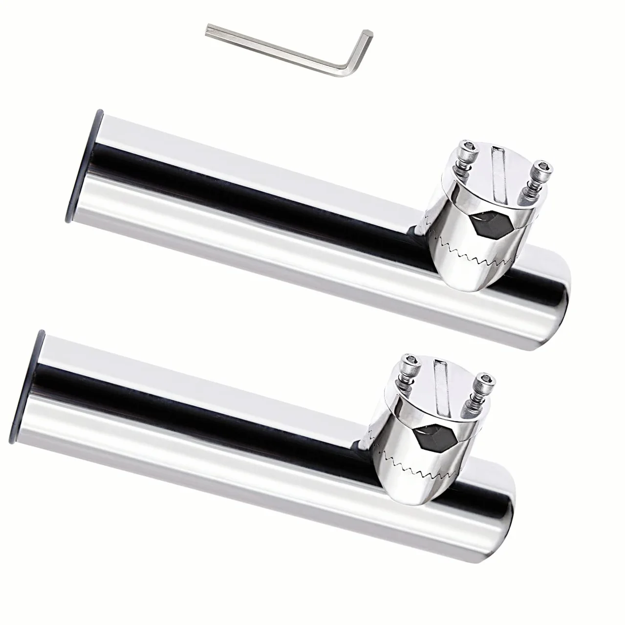 KAOLALI Porte Canne INOX Support Canne à Pêche Bateaux Yachts Rails 22-26 mm