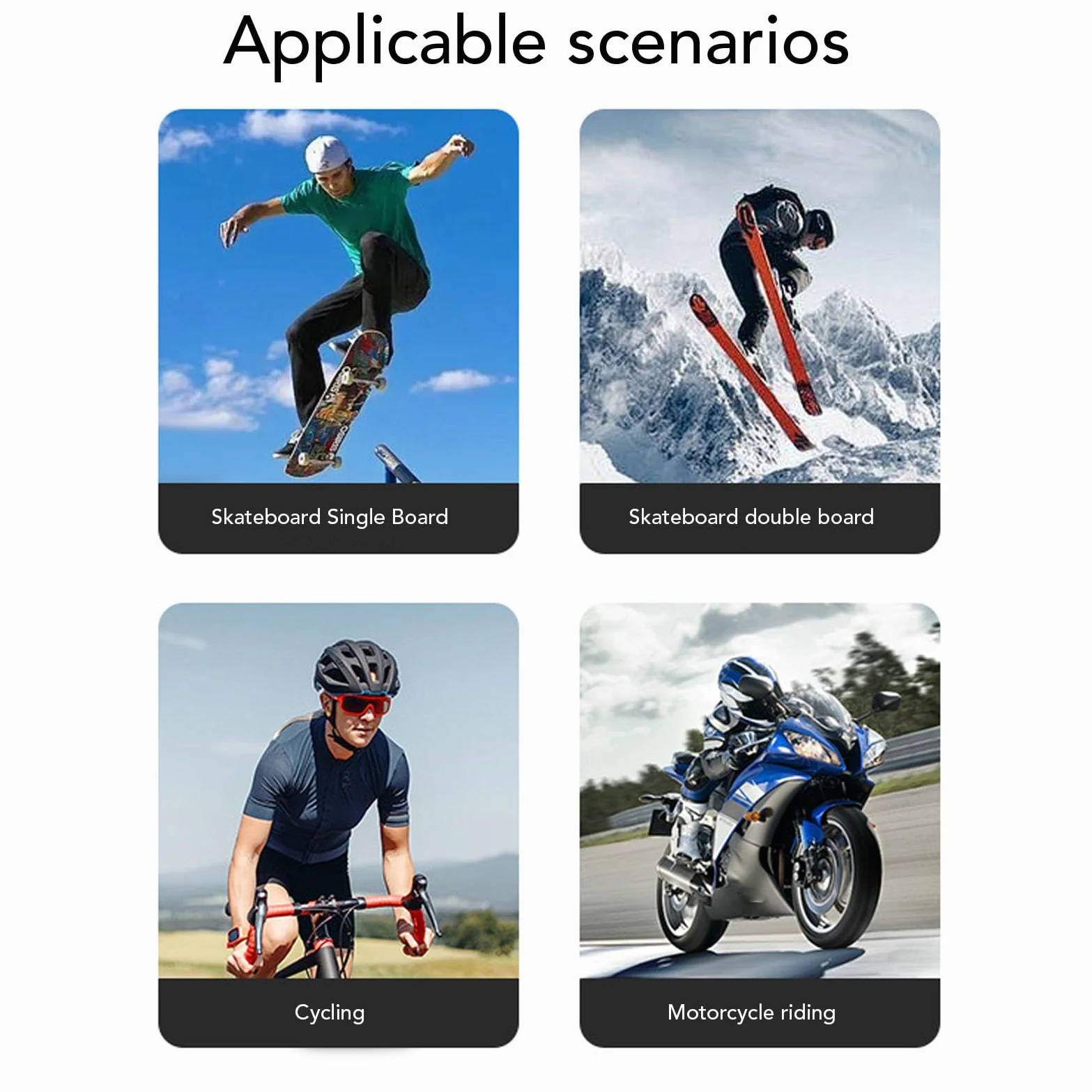 Short de Protection pour Snowboard, Short de Protection de sécurité 3D Résistant aux Chocs pour, Ski, Cyclisme, Moto, équitation
