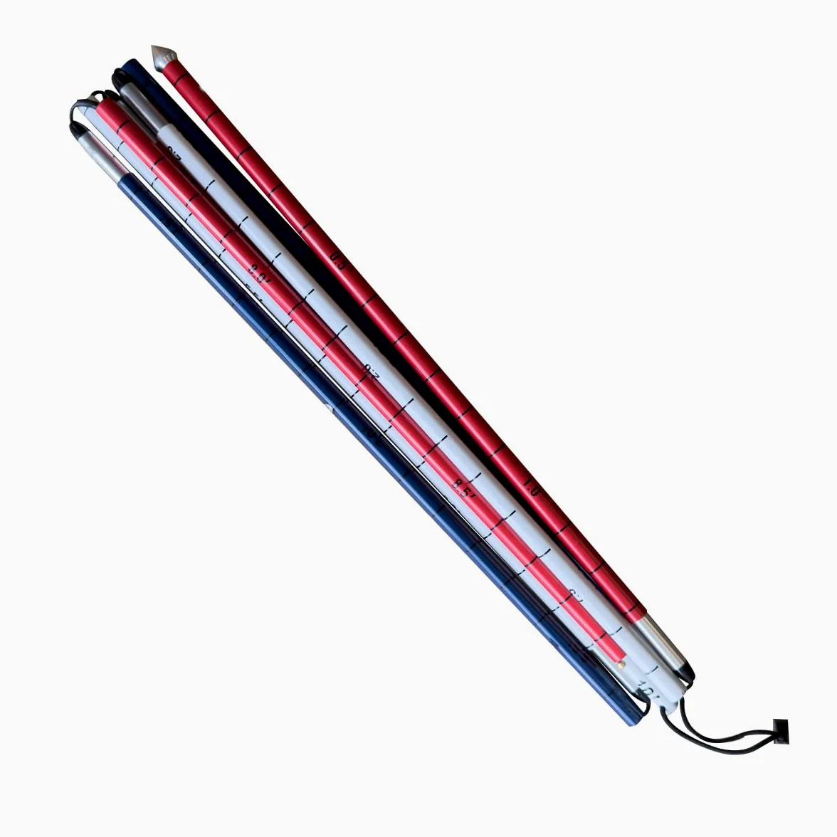 Sonde d'avalanche américaine de 2,0 à 10 pieds (305 cm) – Sauvetage de sécurité sur neige