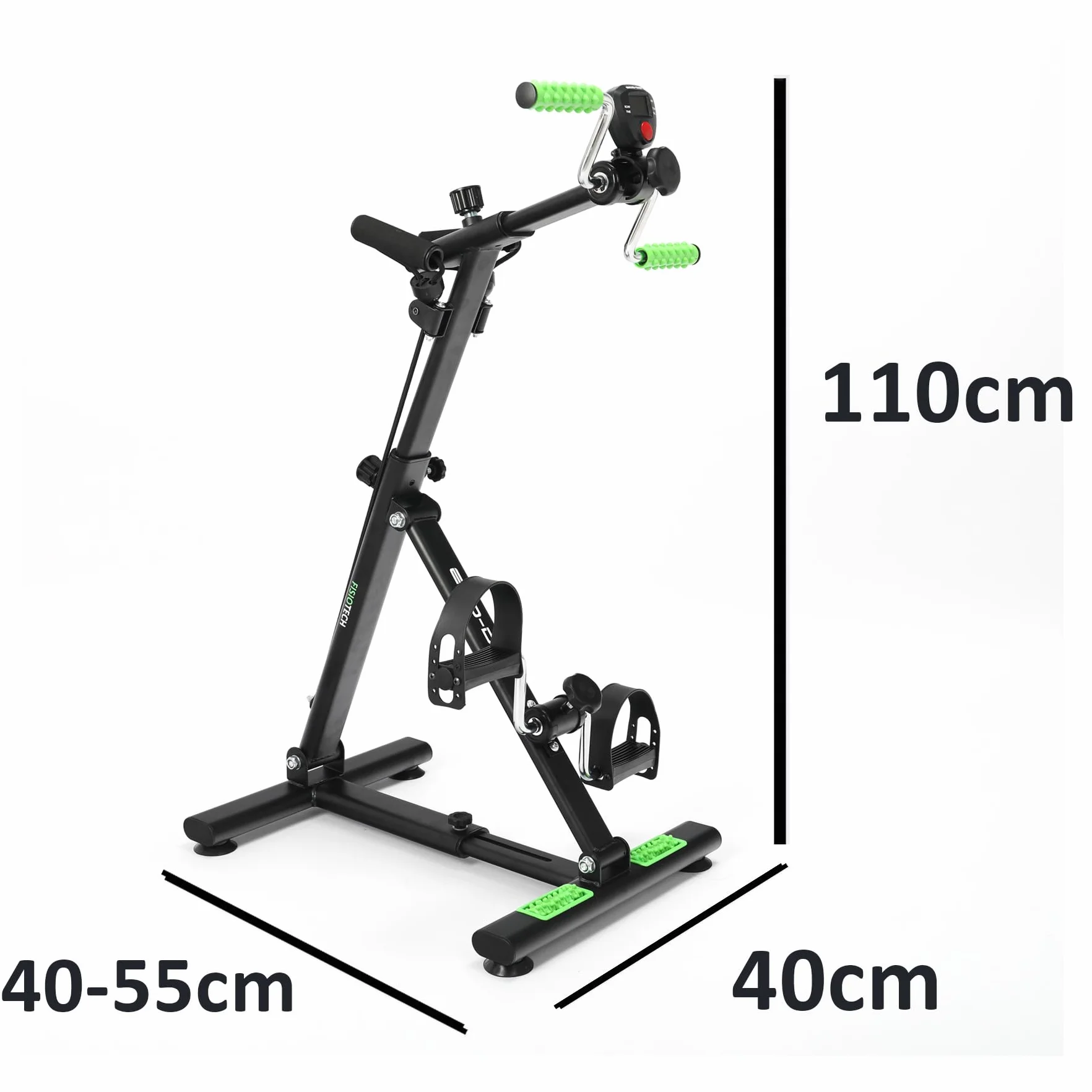 ECODE® Vélo d'Entraînement pour la Rééducation des Bras et des Jambes, Équipement de Rééducation, 110x40x55 cm