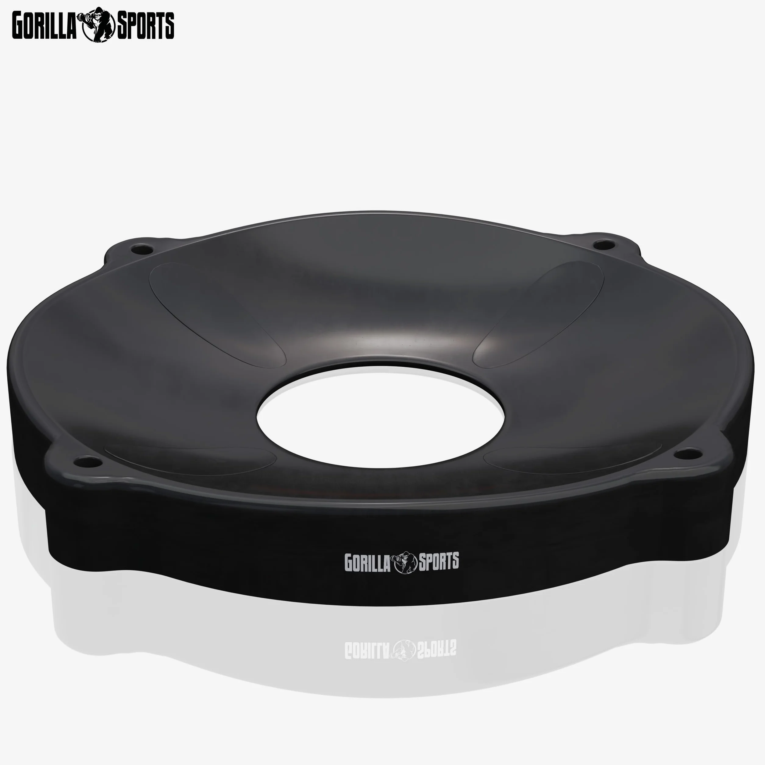 Gorilla Sports Support de stabilité pour Ballon de Fitness 55-75 cm