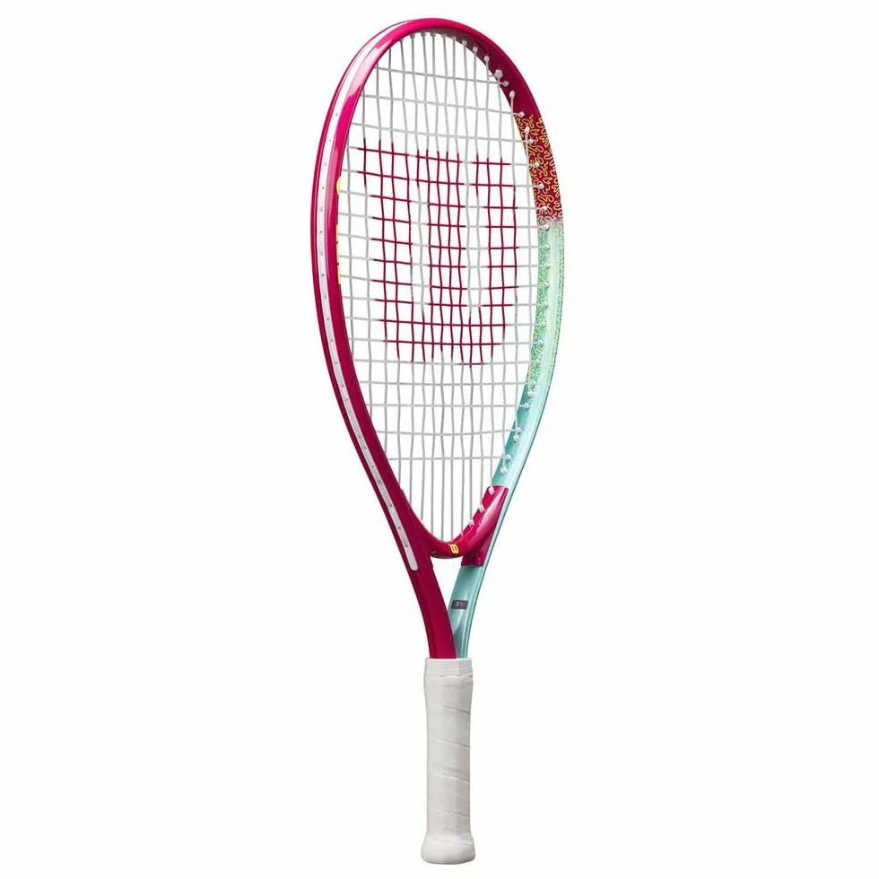 Wilson Intrigue Jr 21 Raquette de Tennis Cadre Léger Rouge/Teal