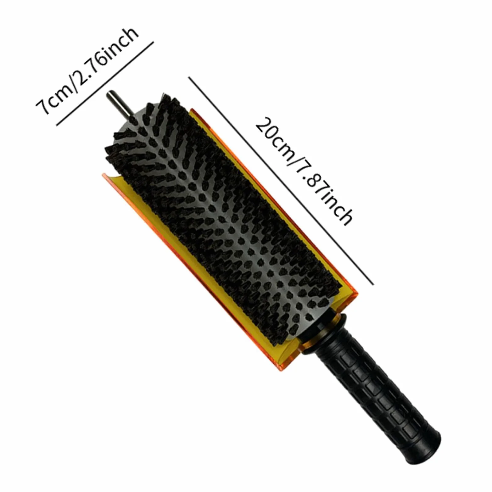 Fenteer Brosse à Ski avec Manche et Housse, Kit de Fartage pour Skis