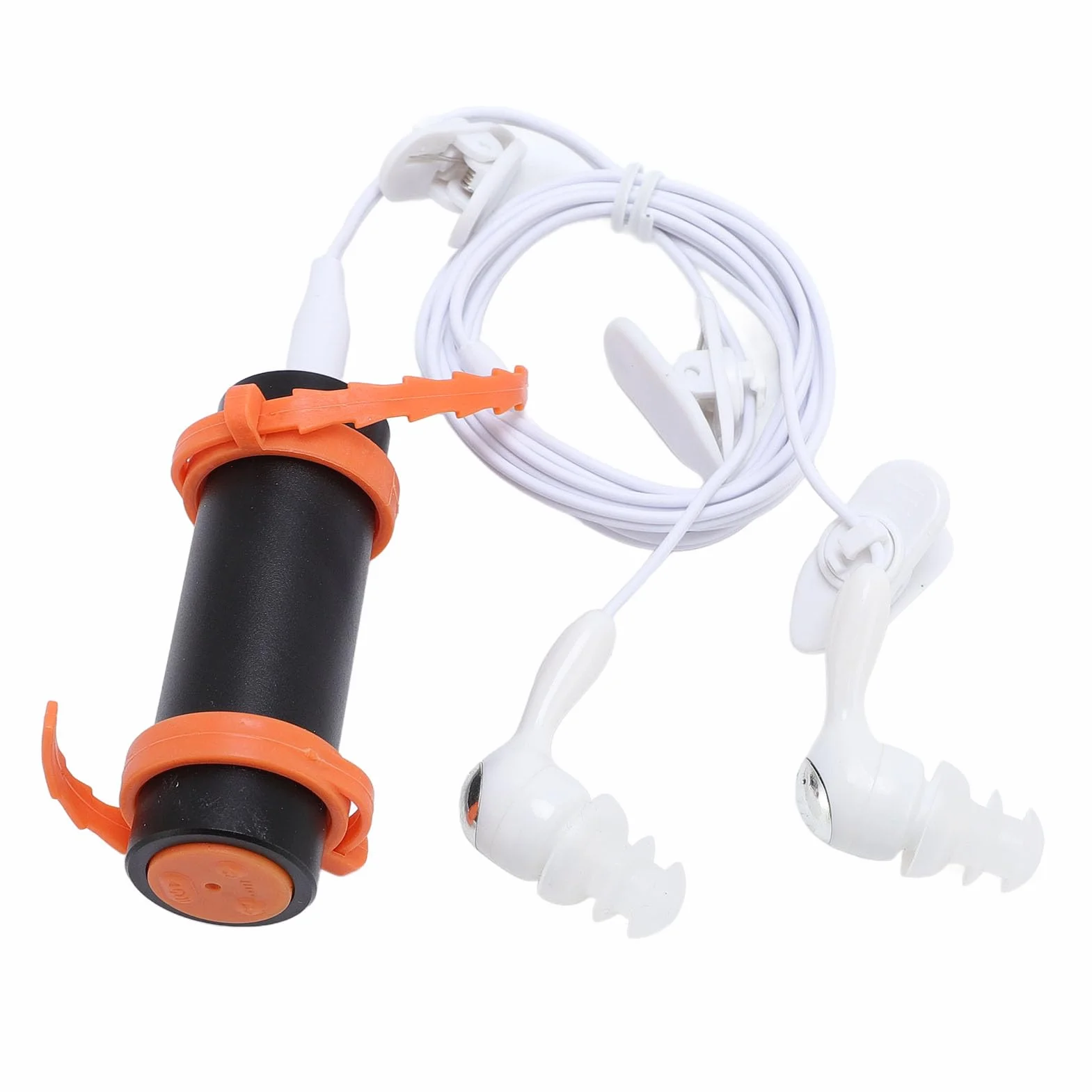 Lecteur MP3 étanche 8 Go Aluminium argent natation plongée surf course
