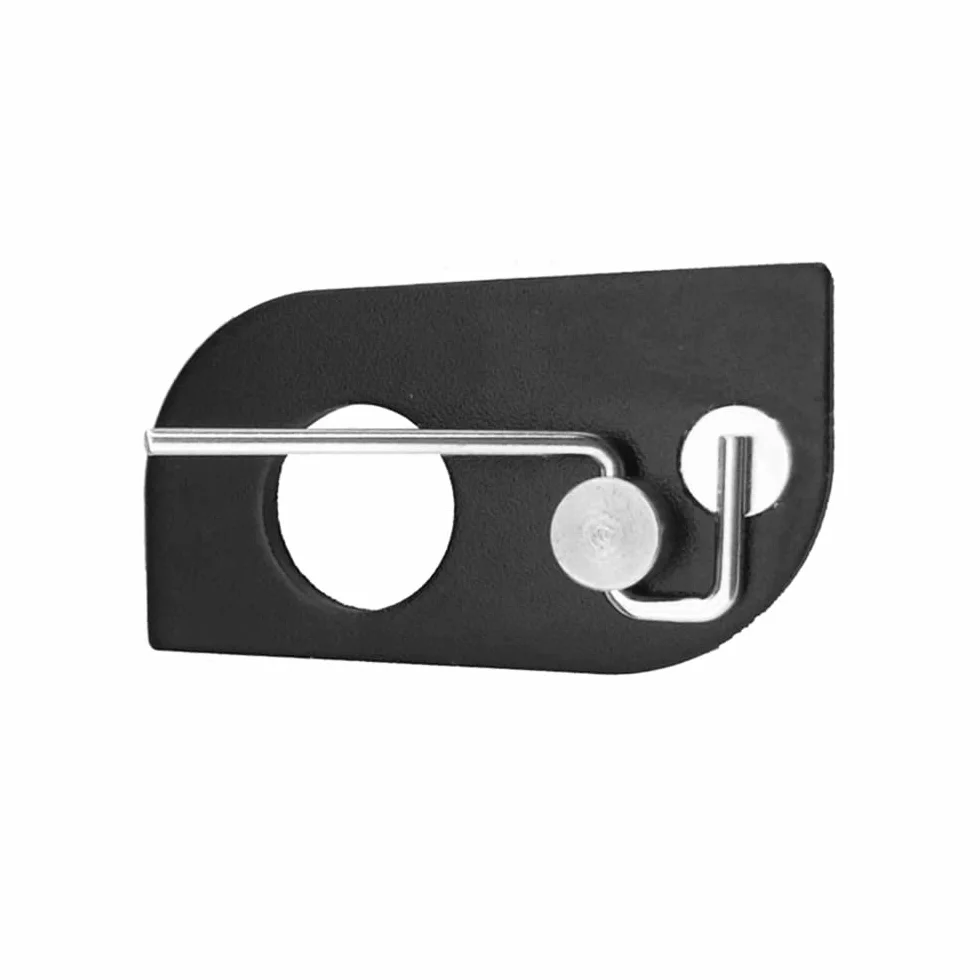 Repose Flèche Magnétique en Acier Inoxydable pour Tir à l'Arc Recourbé, 2 Pièces, Noir