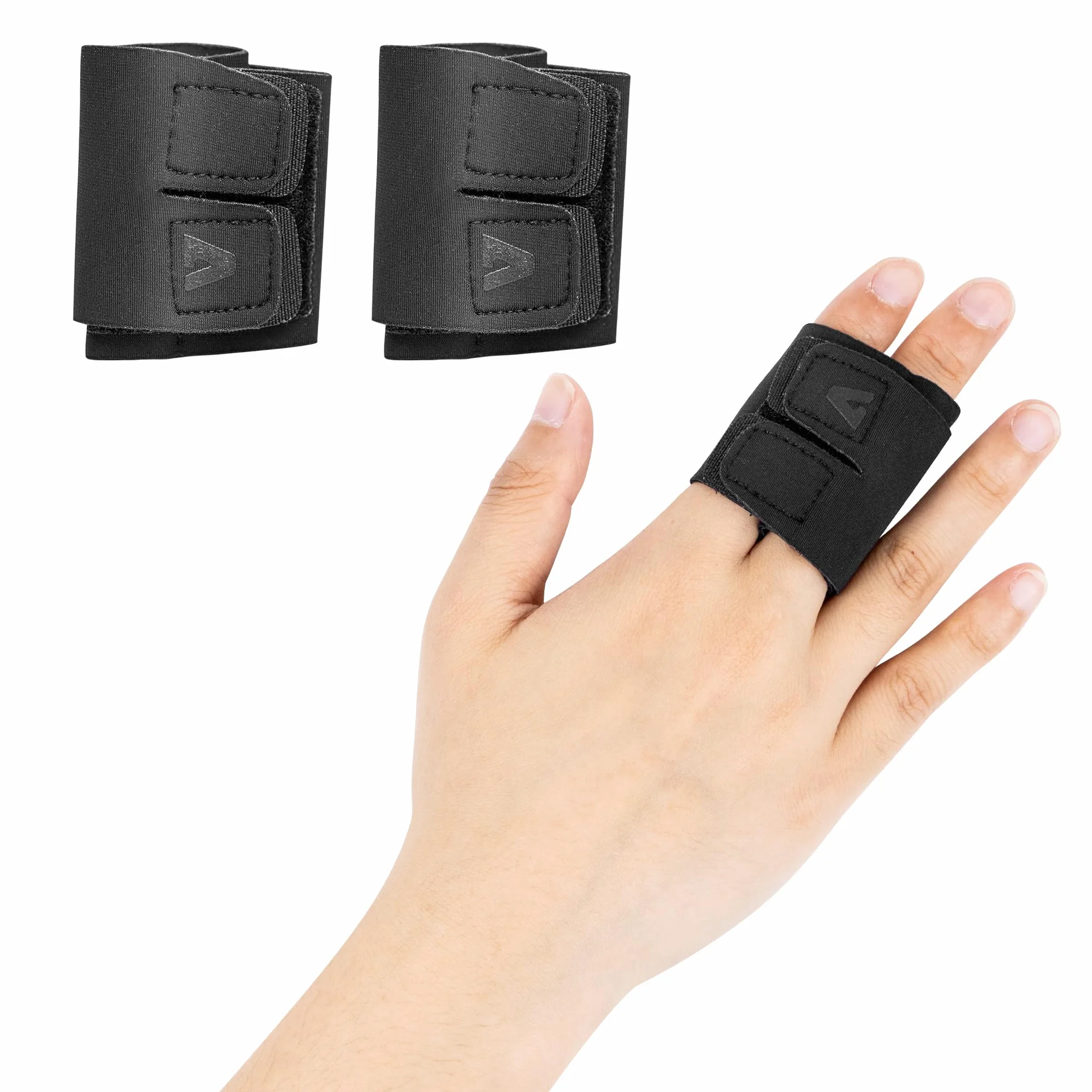 Lot de 2 Protège Doigts Réglable pour Basketball Volleyball