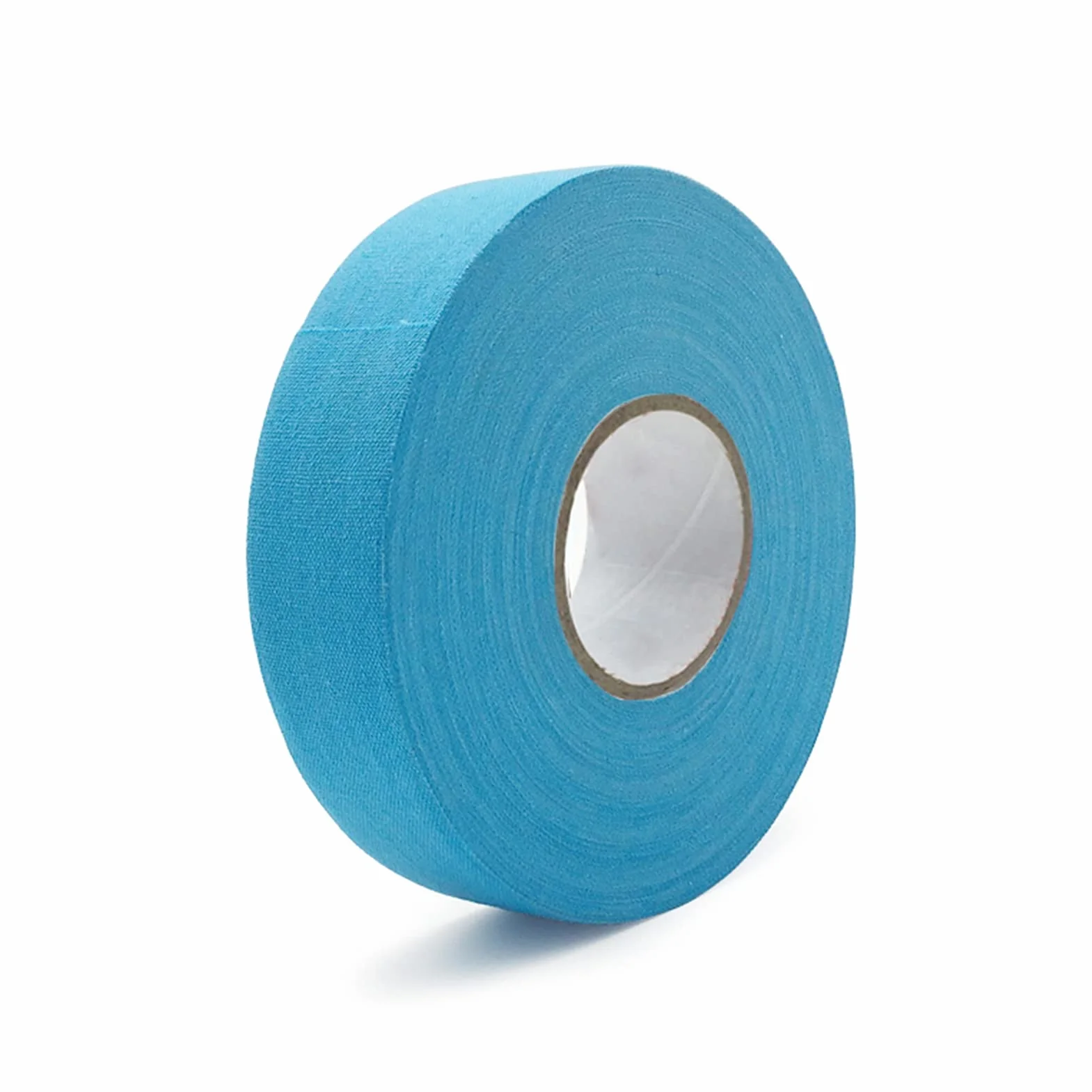 Ruban adhésif pour crosse de hockey 2,5 cm x 25 m polyester coton bleu