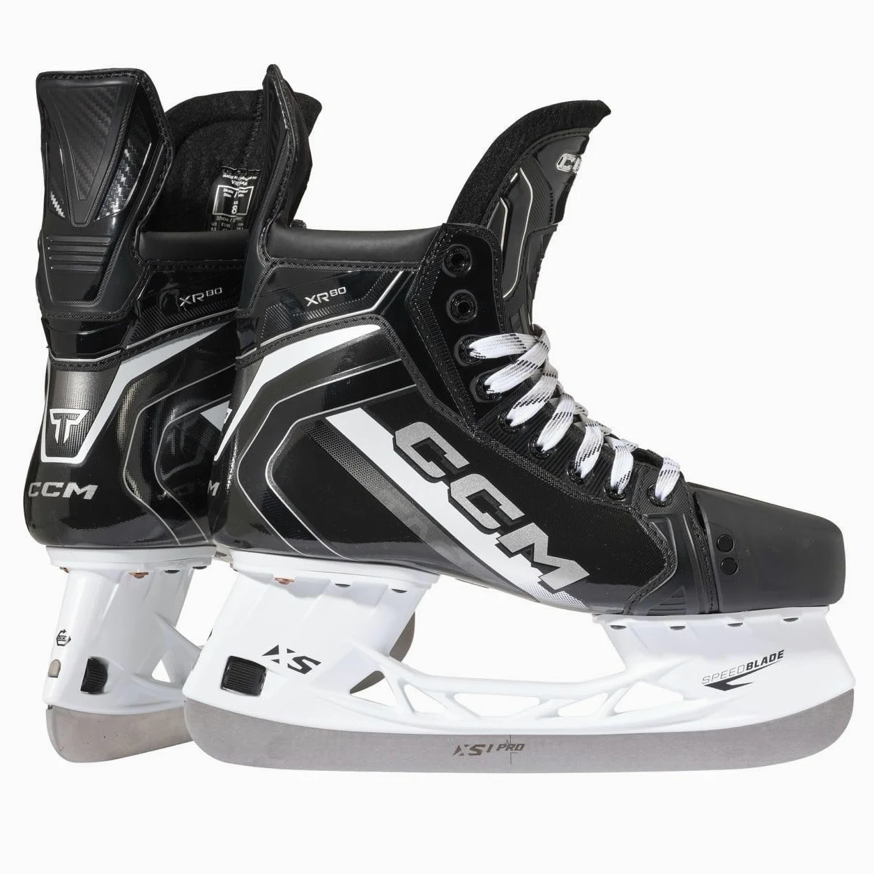 CCM Tacks XR80 Patins de hockey sur glace Senior Largeur : large