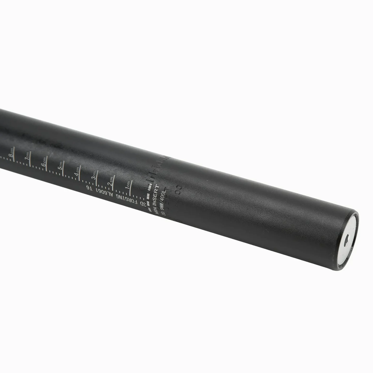 Topyond Tige De Selle De Vélo en Alliage D'aluminium De Qualité Supérieure, Longueur 400 Mm, Diamètre 30,9 Mm, Usinée CNC, Tige De Selle à Suspension pour Remplacement De Vélo