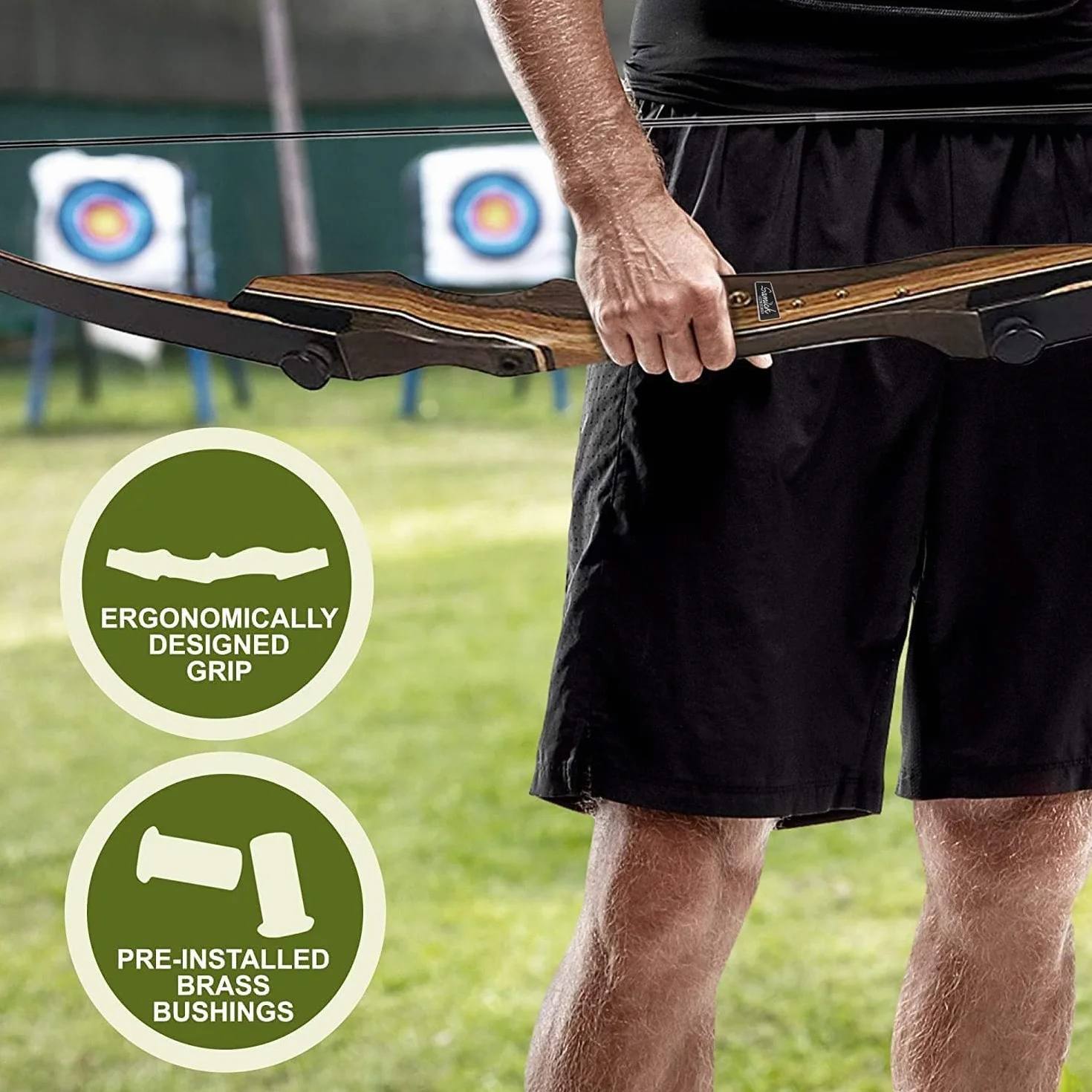 Samick Sage Takedown Recurve Bogen 55lb Rechtshänder