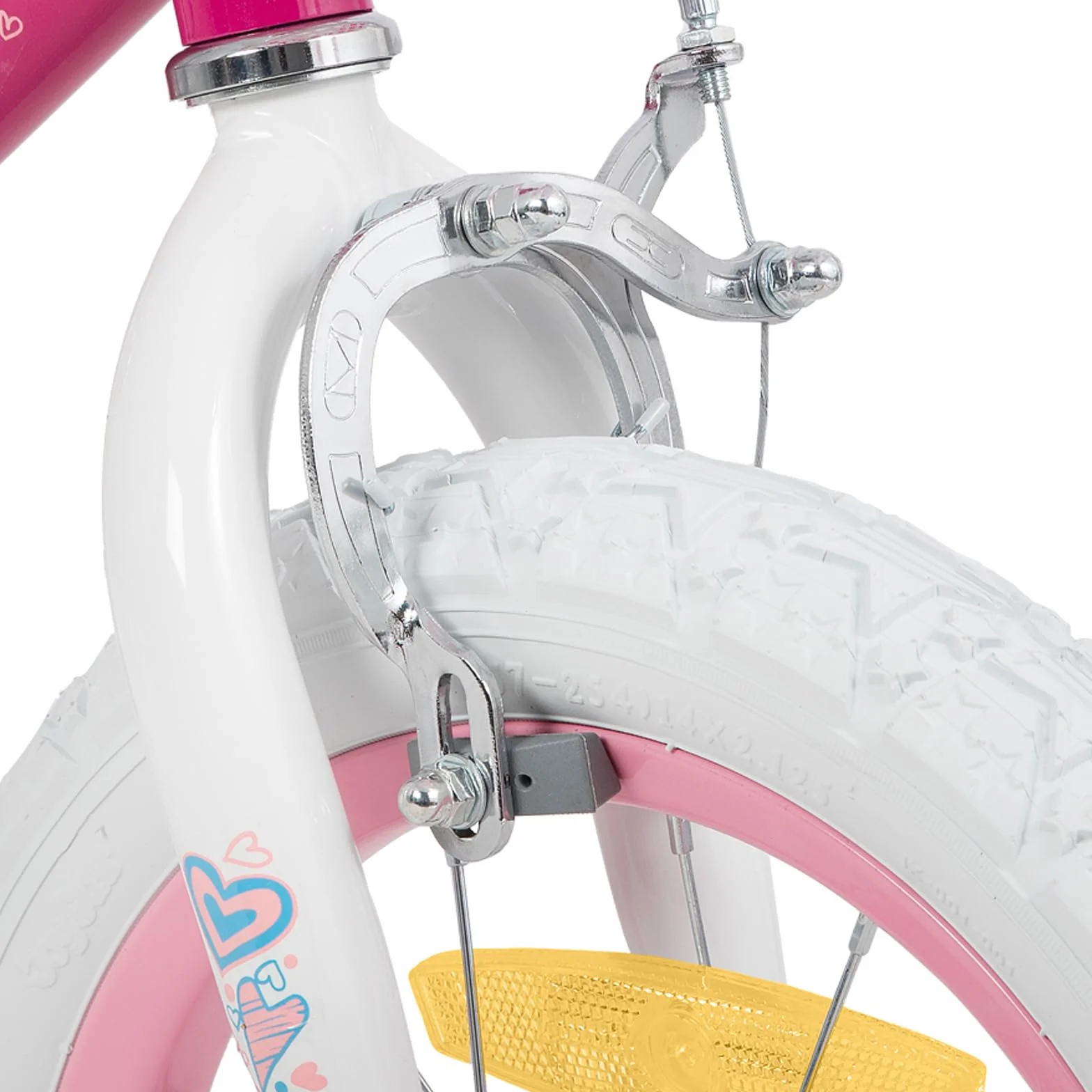 JOYSTAR Vélo Enfant 12-20 Pouces Filles 2-11 Ans avec Stabilisateur et Panier