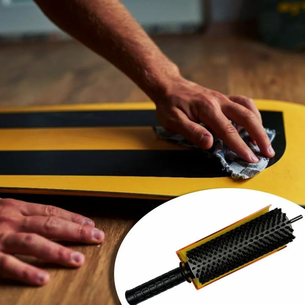 Kit De Brosses À Farter pour Skis Snowboards, avec Manche Capuchon, Facile À Utiliser Durable.