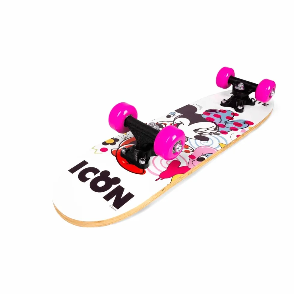 Seven Polska Skateboard Minnie Mouse 61 x 15 x 8/10 cm Multicolore