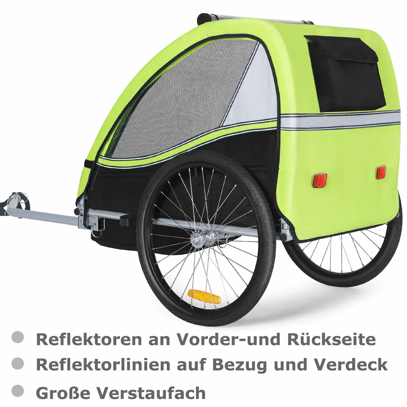 Tiggo VS 50201 Remorque pour Enfants Biplace Tout-Terrain
