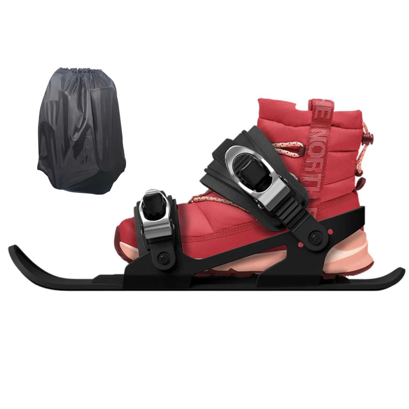 Chaussures de Neige pour Femmes - Patins de Neige compacts, Non glissants et légers | Outil de Ski réglable pour Les, Les Jeunes, Les Femmes et Les Hommes en Hiver