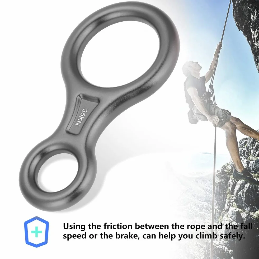 Figure 8 Descendeur Escalade 35KN Alliage d'Aluminium