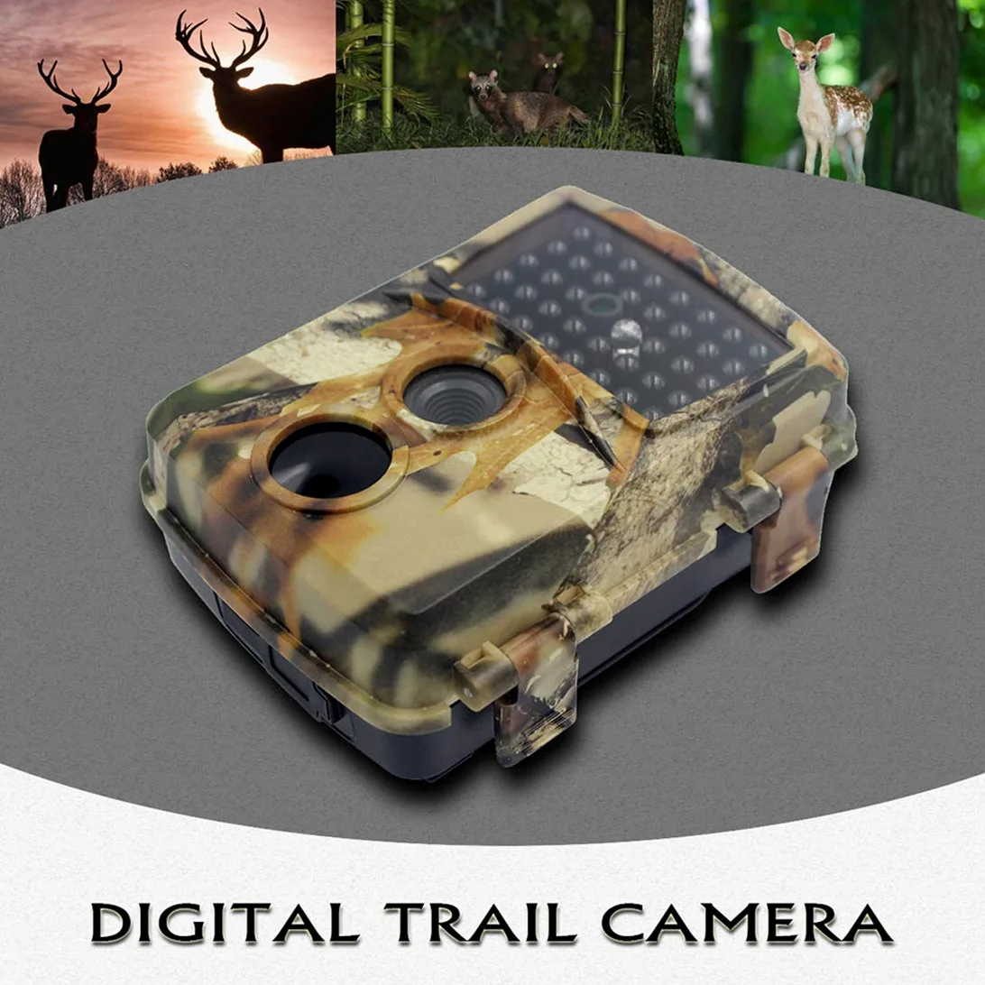 Mise à Niveau de la Mini caméra de Jeu de Piste 12MP 1080P caméra extérieure avec caméra de Chasse à Vision Nocturne pour la Surveillance de la Faune, 38 LED infrarouges