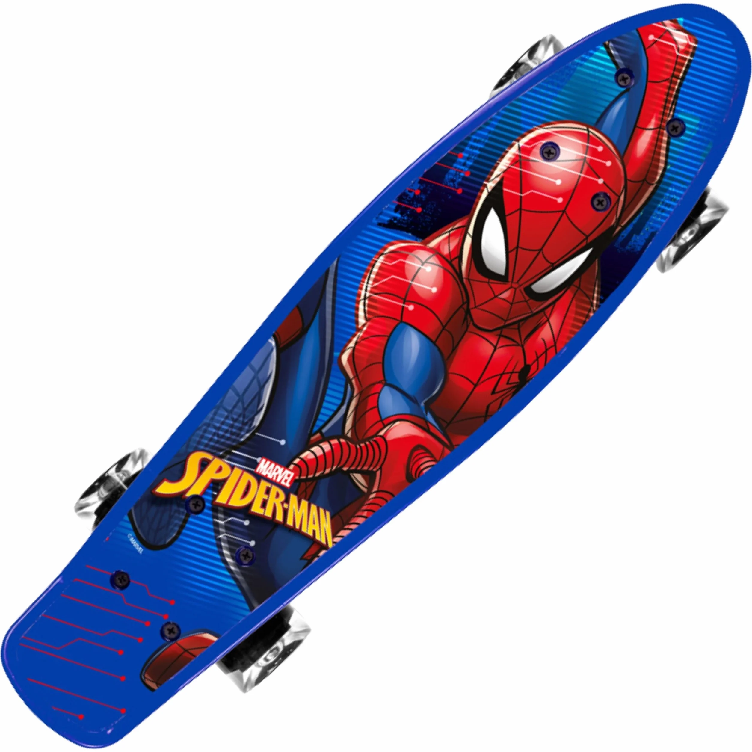 Fish-Skateboard 55 cm Planche antidérapante légère Stable 20-50 kg