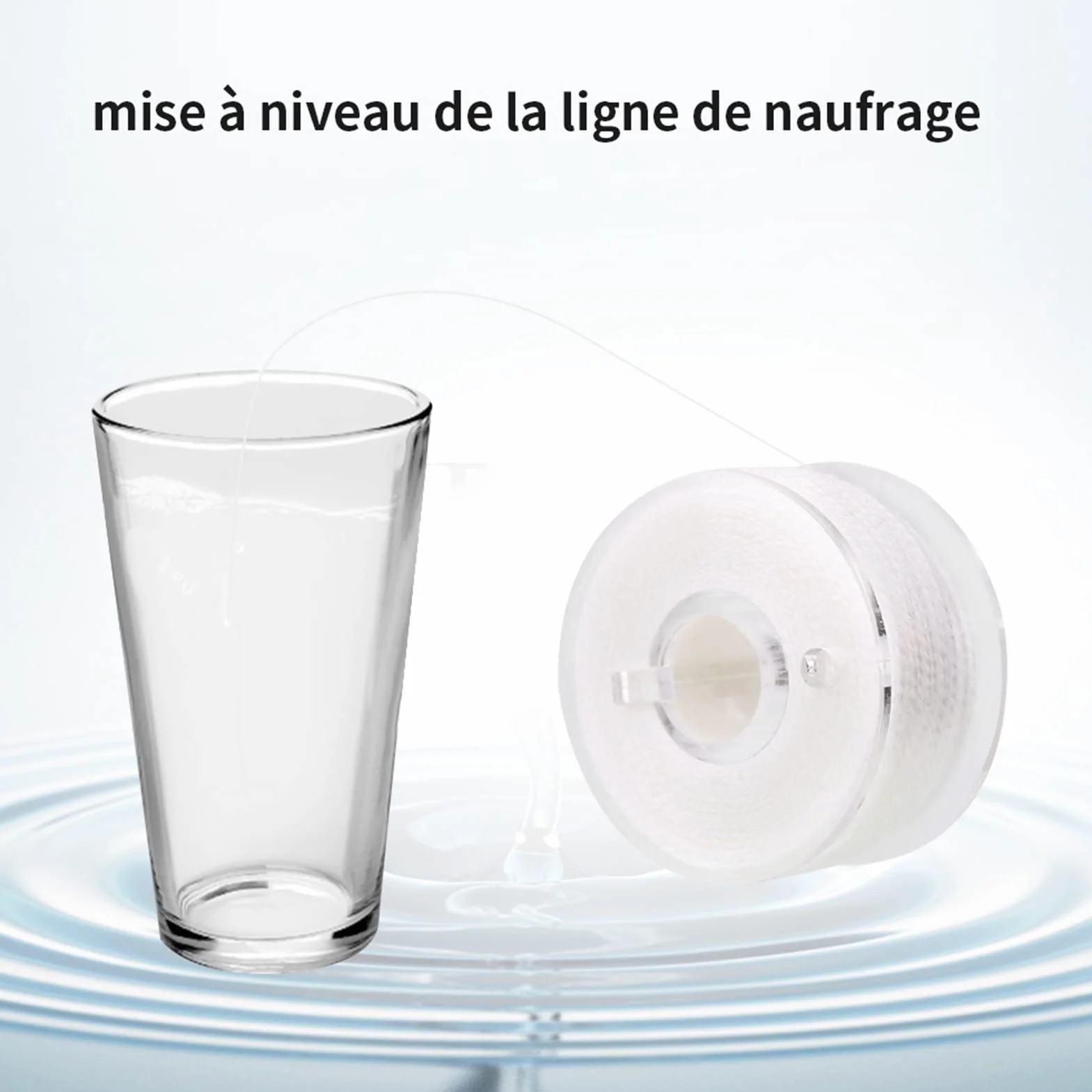 Ruban d'appât de pêche soluble dans l'eau PVA 20m pour pêche à la carpe