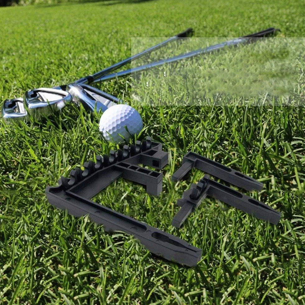 Support de Club de Golf 9 Fer, Rangement Debout pour Clubs de Golf, Accessoire Universel Durable