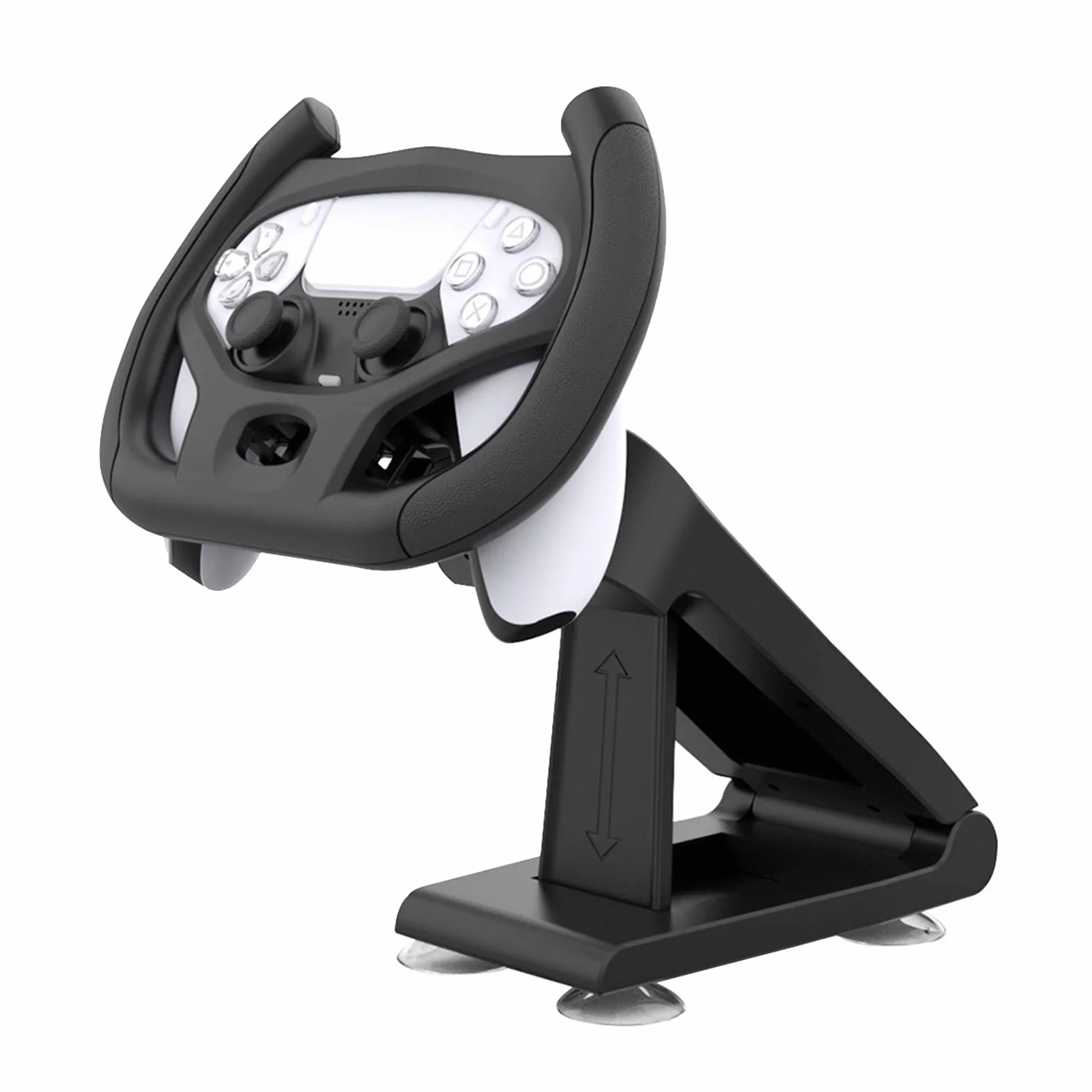 Volant De Jeu PS5 Jeux De Course Voiture Poignée Support Électronique Noir
